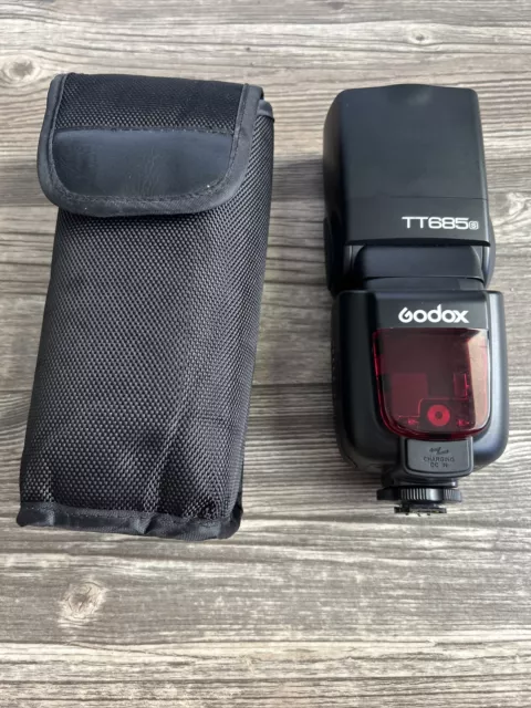 GODOX TT685-S HSS 2.4G TTL WIRELESS FLASH SPEEDLITE SPEEDLIGHT no charge cable
