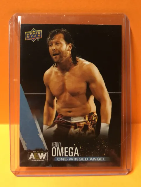 KENNY OMEGA ONE WINGED ANGEL  AEW Finisher # 16 2021 First Edition Upper Deck
