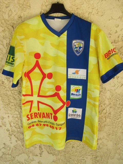 Maillot rugby SCA ALBI porté n°5 Rugbytech LNR match worn shirt made in France L | eBay