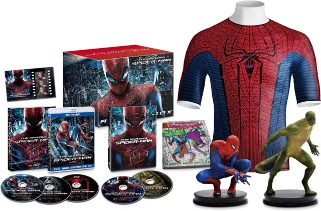The Amazing Spiderman  Blu-ray Box & Figure Toy Japanese English