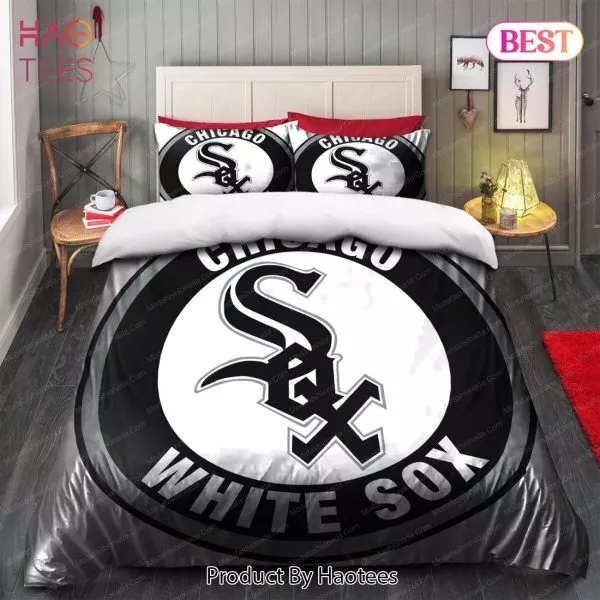 Chicago White Sox MLB Duvet Cover Bedroom Set Bedspread Sets Single Double