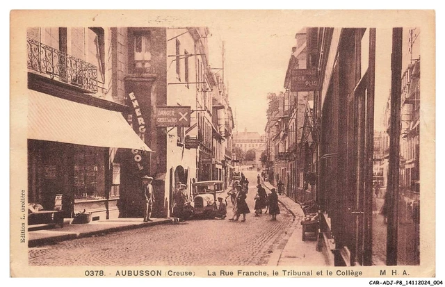 Aubusson Rue Vaveix le nouveau Quai France à Aubusson