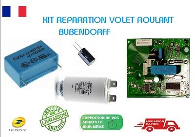Condensateur 4uF 4µF ±5% AC 450V pour volet roulant bubendorff 