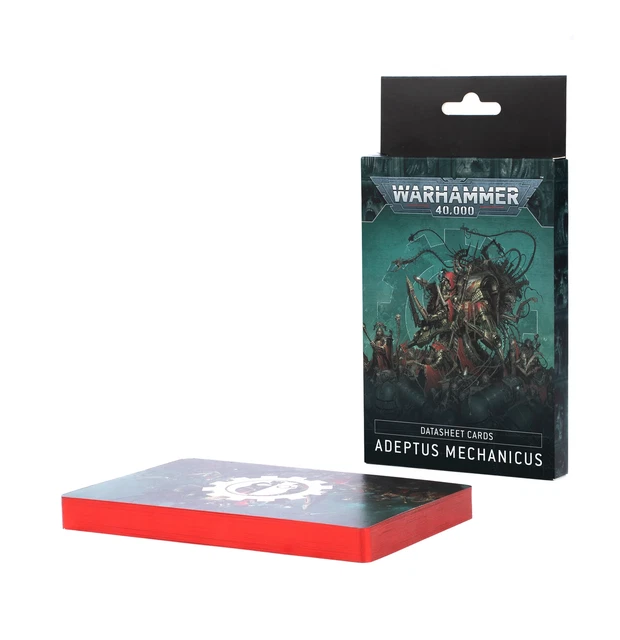 DATASHEET CARDS: ADEPTUS MECHANICUS (Pre-Order) GAMES WORKSHOP 10% Off rrp
