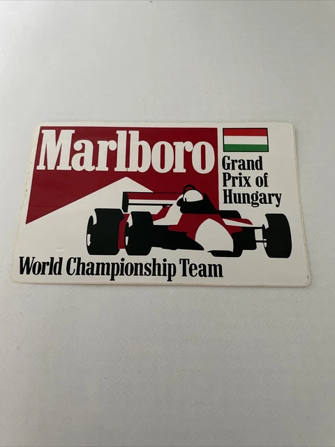 Autocollant Vintage F1 - Monaco GP - Années 80 - Adesivo Sticker Auto/moto Tuning - Italie