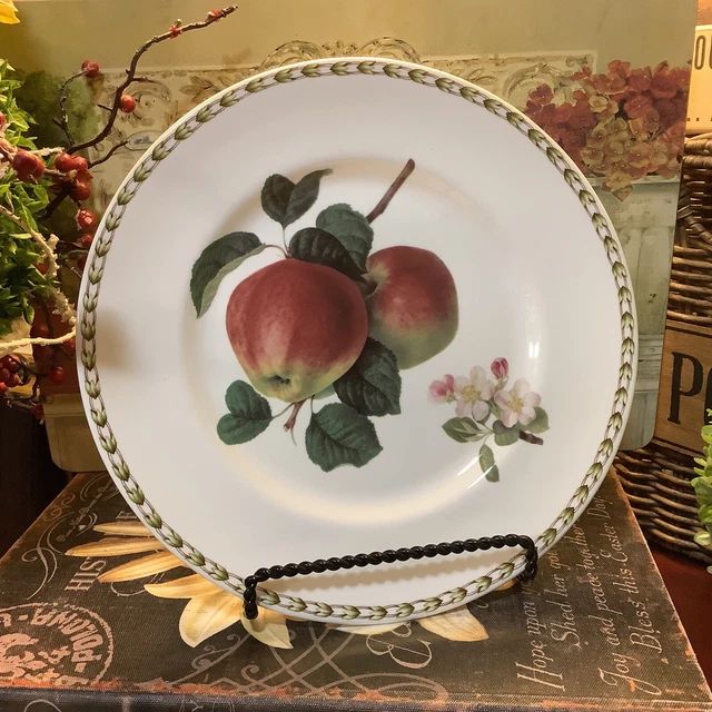 Hooker’s Fruit~10.5” Dinner Plate~Apples~Royal Horticultural Society~FREE SHIP~