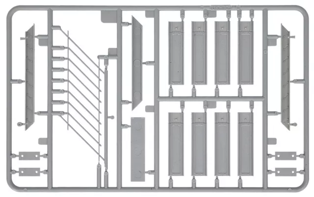 Metal Stair - Plastic Model 3