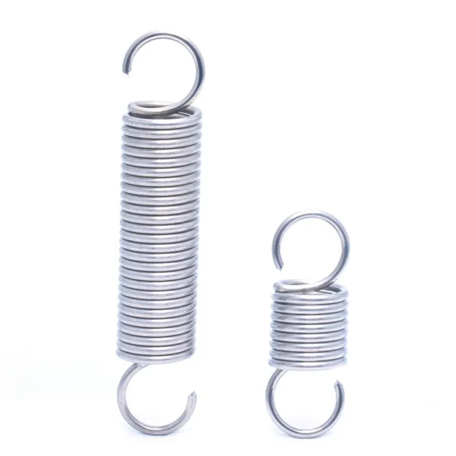 1.2mm Wire Dia Expansion Tension Extension Spring 8/9mm OD 304 Stainless Steel