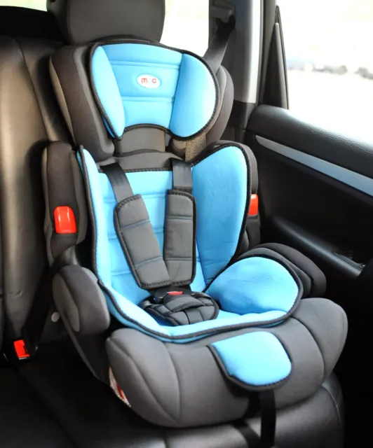 Mcc® 3 in 1 Baby Child Car Safety Booster Seat For Group 1/2/3 9-36kg ECE R44/04 2
