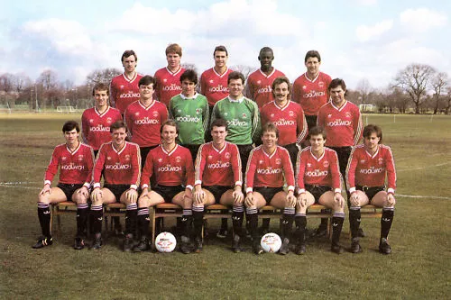 Charlton Athletic Football Team Photo>1986-87 Season