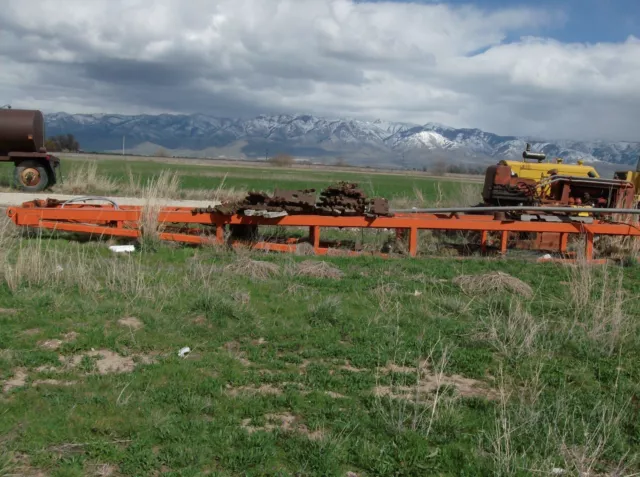 Used 50 foot crane logging boom Used 50 foot crane logging boom