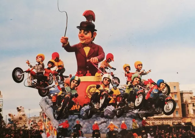 Cartolina - Carnevale di Viareggio - Consumismo Veloce - 1975 ca.