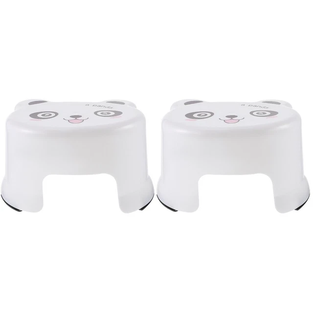 2 sgabelli da bagno addensati cartone animato sgabello da bagno bambini sgabello per bambini piccoli