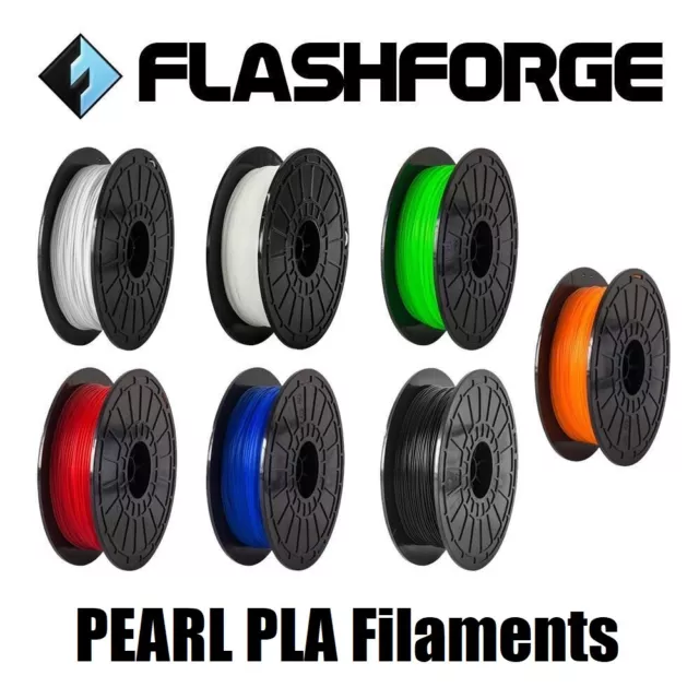 Flashforge PEARL PLA 3D Printer Filament 1.75mm 0.5KG -Tough PLA-Polyester Blend