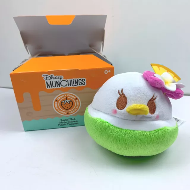 Disney Munchlings Fruity Finds Daisy Duck Fresh Coconut Water Scented Plush
