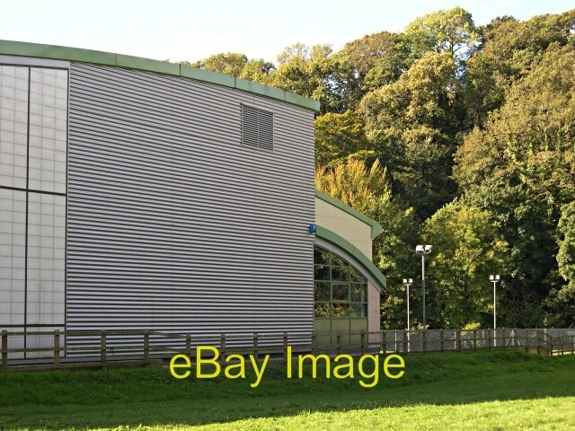 Photo 6x4 Sports Centre and Trees Ivybridge This is on the flood plain of c2005