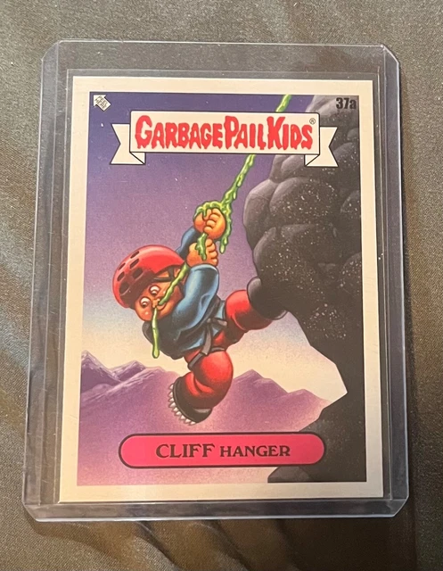 2021 Topps Garbage Pail Kids Go On Vacation Cliff Hanger 37a GPK sticker