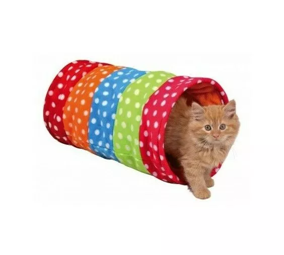 Tunnel de jeu Trixie 25 x 50 cm pour chat ref 4291 neuf