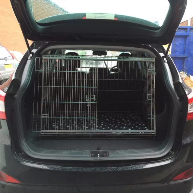 HYUNDAI IX35 Sloping Dog pet puppy travel training cage crate transporter