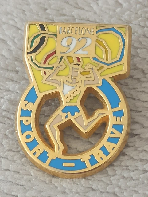 T16 Pins JEUX OLYMPIQUE BARCELONA 92 logo Sponsor IBM J.O. JO Olympic Games