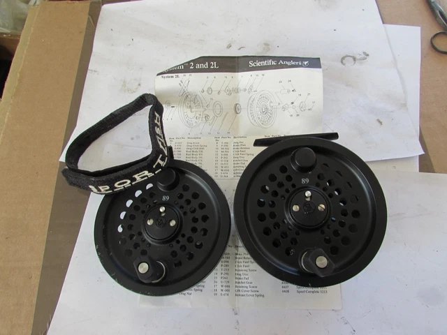 STUNNING UNUSED AIRFLO balance 79 7/9 trout fly fishing reel + spool + box  119.98 - PicClick UK