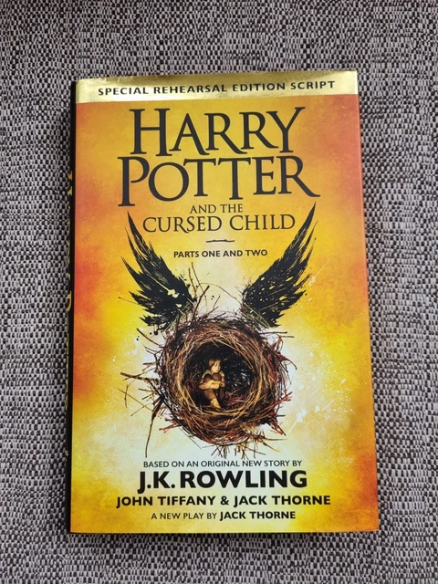 Harry Potter And The Cursed Child Hardback Special Rehearsal Edition Script