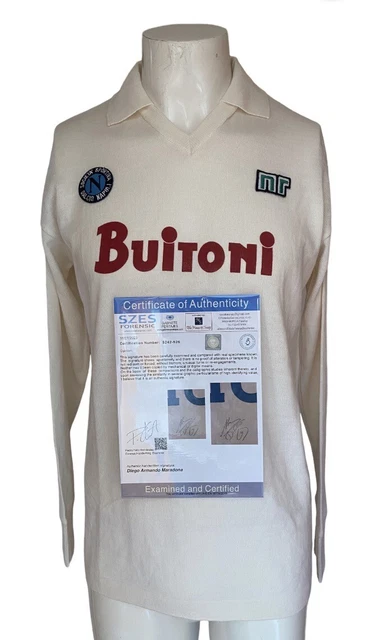 Camiseta maradona sales napoli buitoni