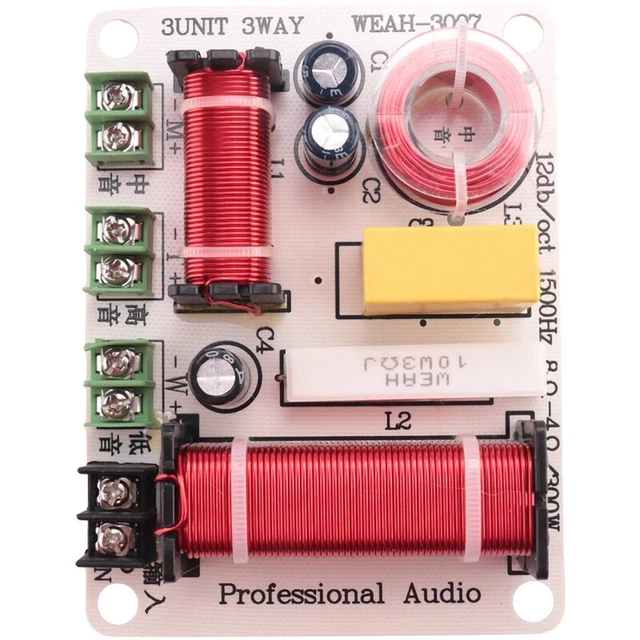 3-Wege Frequenzweiche DIY Modul - HiFi Audio Crossover Filter