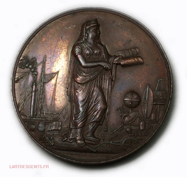 Médaille Souvenir Du Congrès Gastronomique De Bordeaux - Pièce De Collection Française