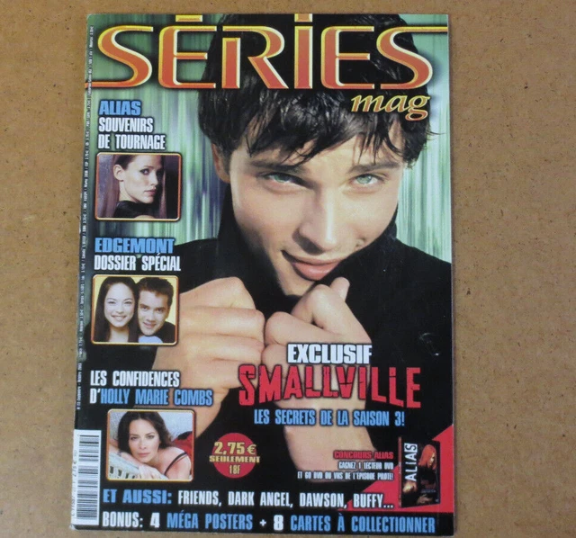 affiche-pliante-series-magazine-charmed-smallville-kristin-kreuk-eliza
