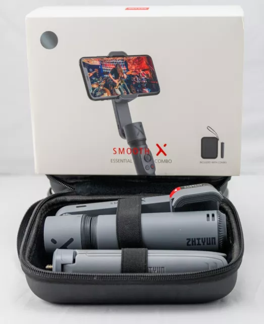 Zhiyun Smooth X SM108 Smartphone Gimbal Essential Combo Kit. Grey