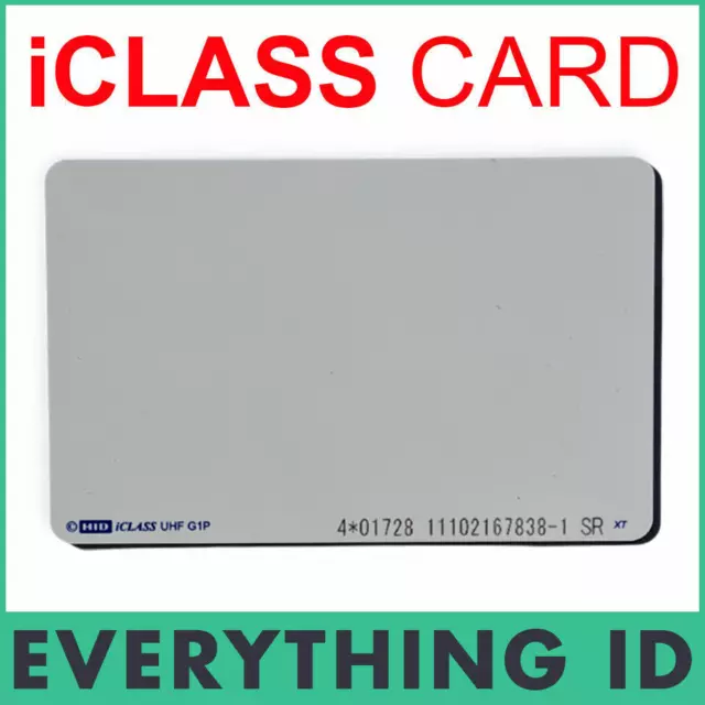HID iCLASS LEGACY 2K 13.56 MHz CONTACTLESS ACCESS PROX KEY CARD READ WRITE
