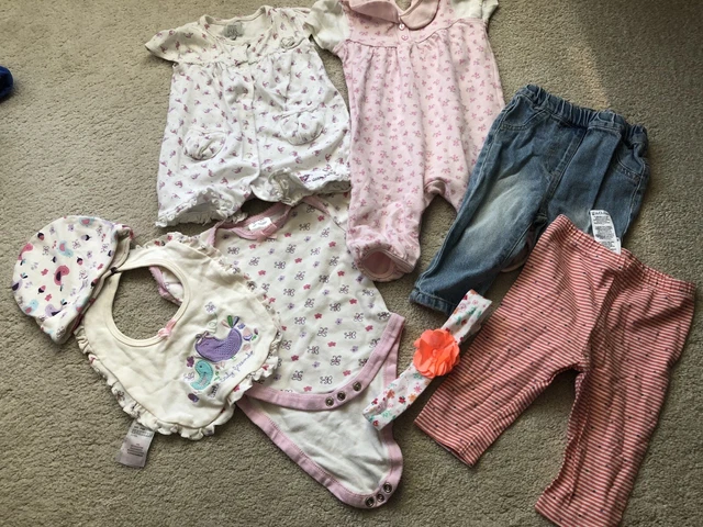 Baby Girls 2 Piece Bundle - Age 3-6 Mths
