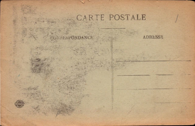 Postcard 181 Chalons sur Marne Cathedrale white border Vintage 2