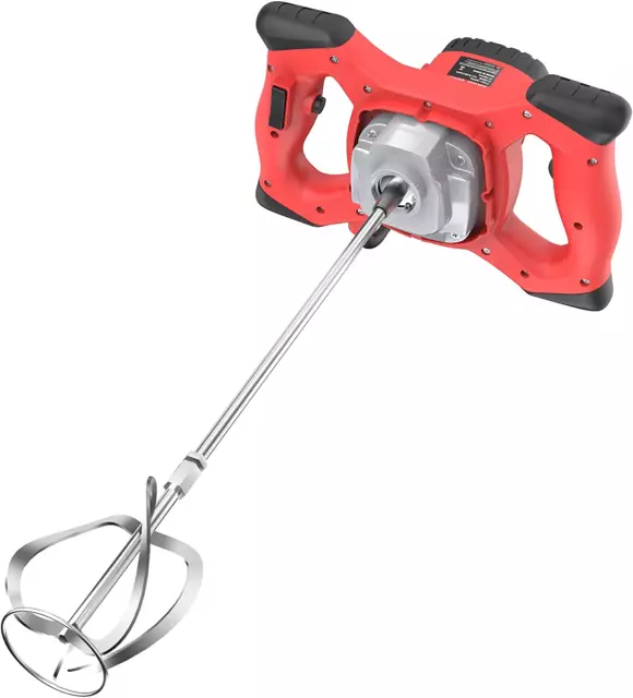 Miscelatore Elettrico Portatile per Malta Vernice e Cemento 2100W Agitatore M14