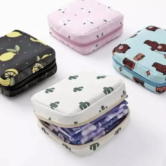 Storage Bag Sanitary Towel Organizer Napkin Tampon Bag Holder New Case Pouch SH