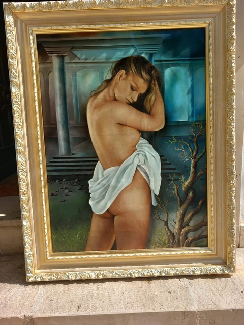 Sergio Ughi Olio Su Tela 60x80