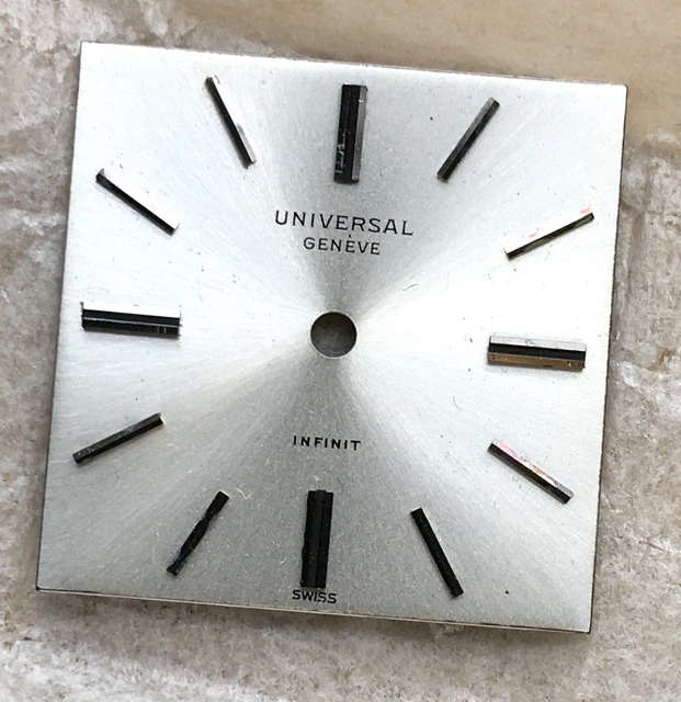 Cadran Sfera Universal Genève – 20,5x20,7mm – Neuf Sans Boîte