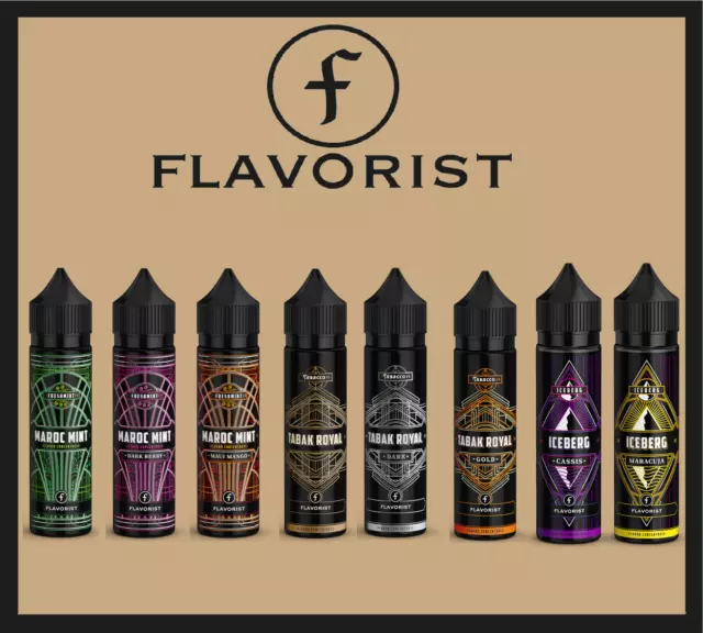 Flavorist Longfill Aroma 10 ml - Aromakonzentrat für 60 ml Liquid - alle Sorten