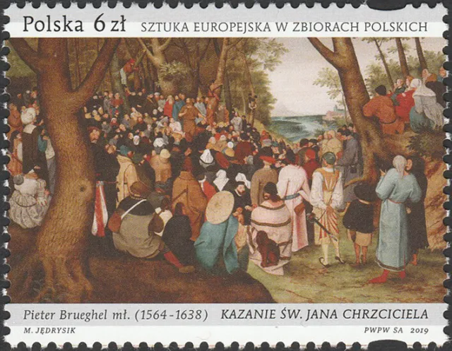 Poland 2019 - European art in Polish collections (II) - Fi 5020 MNH**