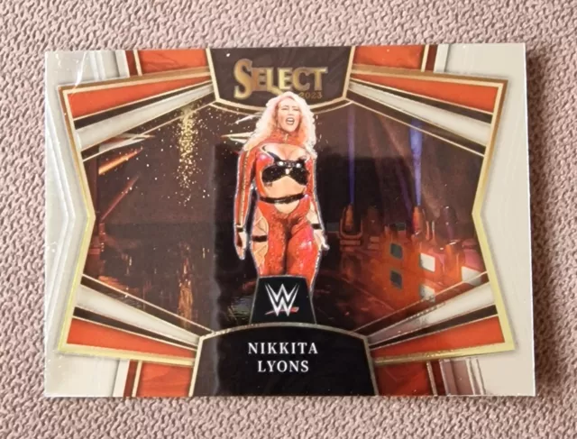 Wwe Panini Select 2023 Nikkita Lyons Snapshot Silver