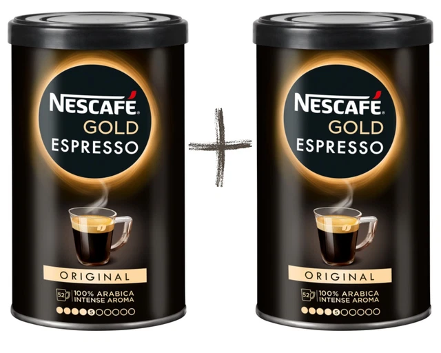 NESCAFE GOLD ESPRESSO Instant Coffee 100 Arabica 2 X 95 g 44.97