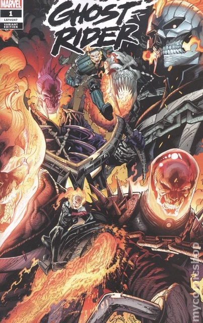 Ghost Rider 1K Stegman Variant NM 2022 Stock Image