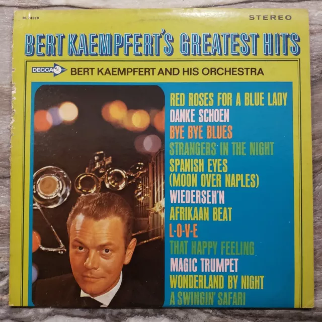 Bert Kaempfert's Greatest Hits - DL 74810 Vinyl Record LP