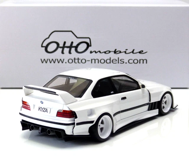 1/18 GT Spirit Otto BMW E36 M3 Khyzyl Saleem Blanc Alpine