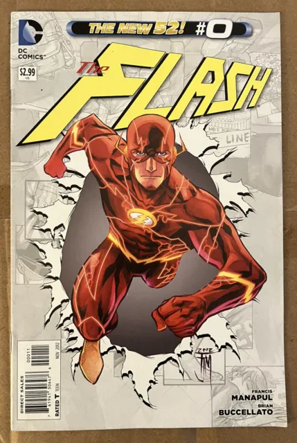 The Flash #0 DC Comics by Brian Buccellato, Francis Manapul 2012