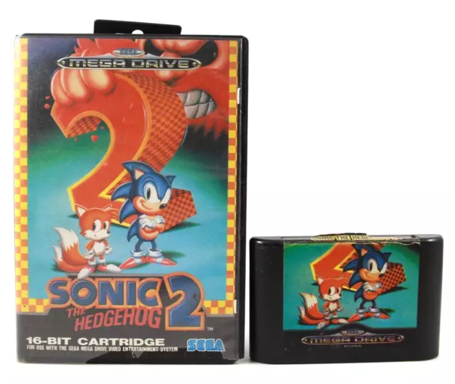 JOGO MEGA DRIVE - SONIC THE HEDGEHOG 2 (2)