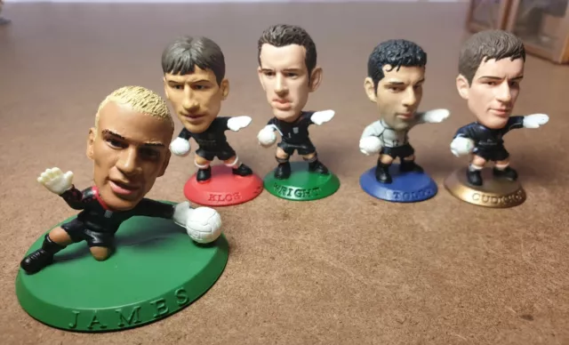 Corinthian Pro/ Micro stars- Goalkeeper lot. Various sizes and year releases.