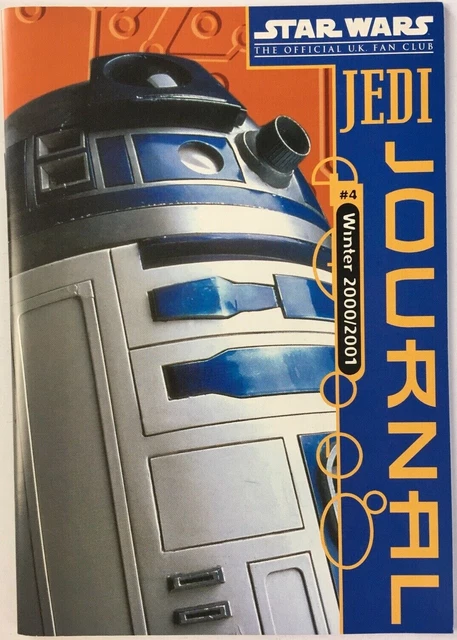 Star Wars UK Fan Club Jedi Journal #4 Winter 2000 / 2001 28pp A5 Magazine - New
