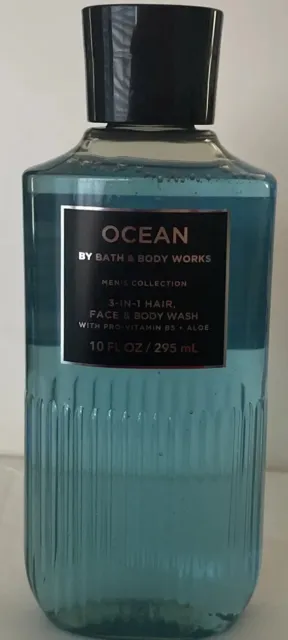 Ocean"" de Bath and Body Works 3 en 1 lavado de cabello, cara y cuerpo 10 oz.  ¡ENVÍO GRATUITO!